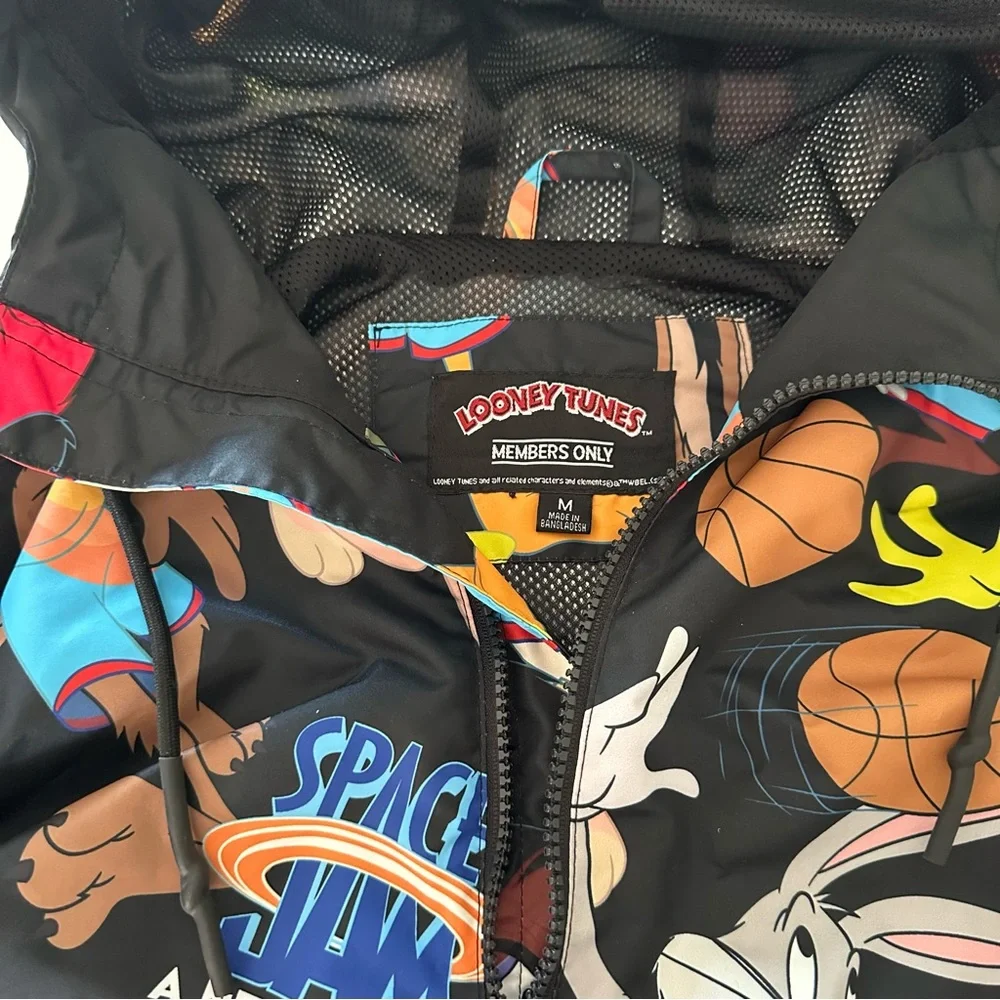 Limited Ed Members Only Space Jam Collab Jacket Coat - Picture 10 of 10
